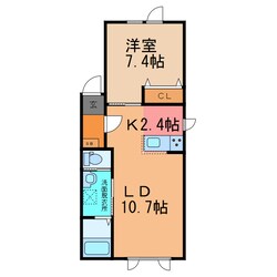 ﾚｼﾞﾃﾞﾝｽやまと参号館(東棟)の物件間取画像